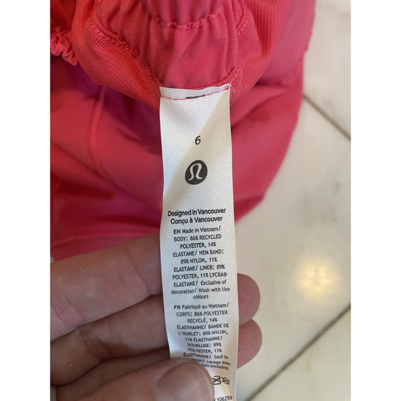 lululemon athletica Pink Athletic Shorts - Picture 6 of 10